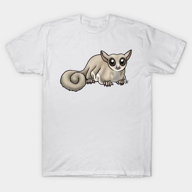 Mammal - Sugar Glider - White faced Lion T-Shirt by Jen's Dogs Custom Gifts and Designs